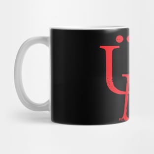 U M Ubermensch Superhuman Overman Symbol Acronym Nietzsche Mug